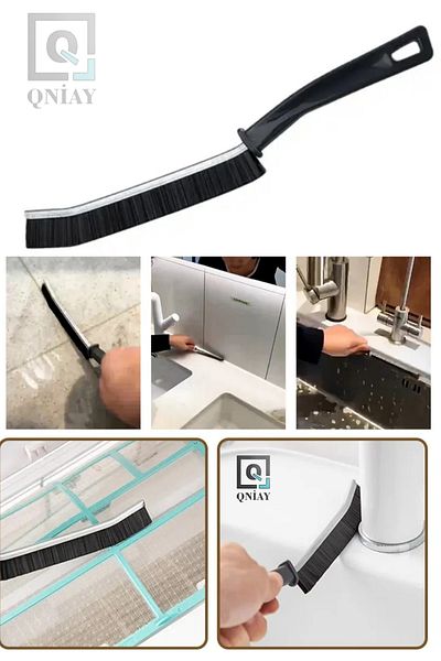 QNİAY Multi-Purpose Multi-Fine Cleaning Brush 1 piece Between Joints Bathroom Kitchen Sink Detail Cleaning Brush