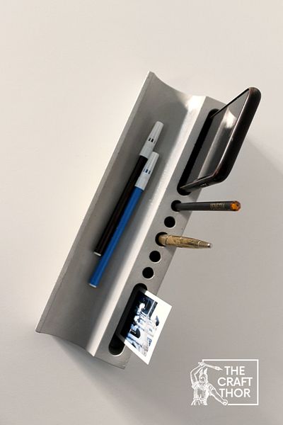 The Craft Thor Concrete Modern Office Desk Organizer / Organizer