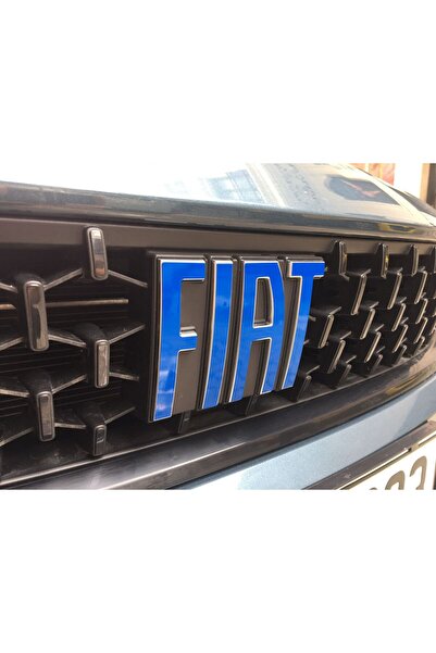 Fiat Egea Cross Amblem/Logo Kaplama Sticker Set