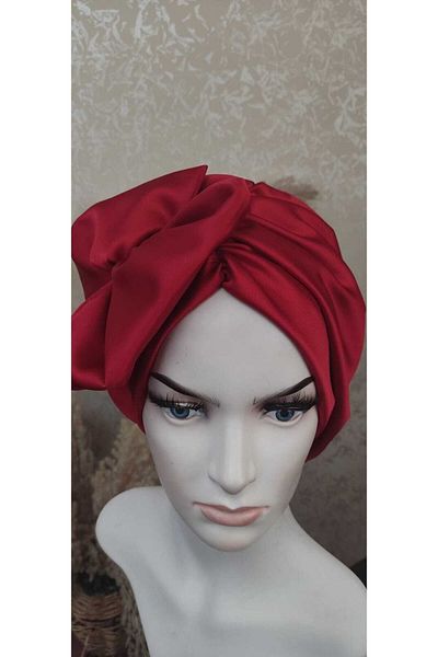 ABB Hijab Clothing Meryemcebone Red Rose Bonnet