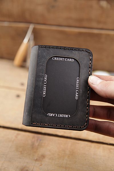 New Coast Leather 1900's Ανδρικό Πορτοφόλι - Γνήσιο Δέρμα, Χειροποίητο