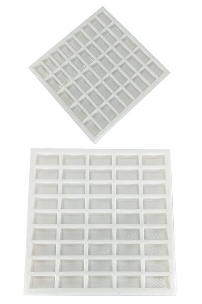 Nana Minyatür Inşaat Maketleri Için 1/12 Ölçekli Çizgili Cephe Tuğlası Siliko...