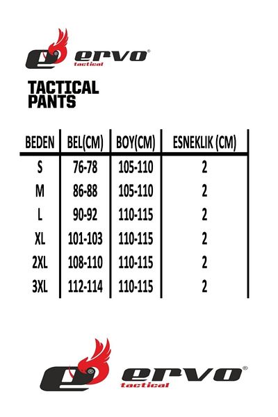 ervo tactical Navy Blue Active Tactical Pants