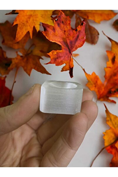 DOĞAL TAŞ CENNETİ SELENIT TIMBIL CHAKRA STONE PURIFYING BOWL SMALL SELENITE BOWL