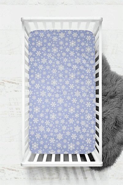 COTENCONCEPT Ranforce Kumaş Düz %100 Pamuklu İpeksi Bebek Çarşafı