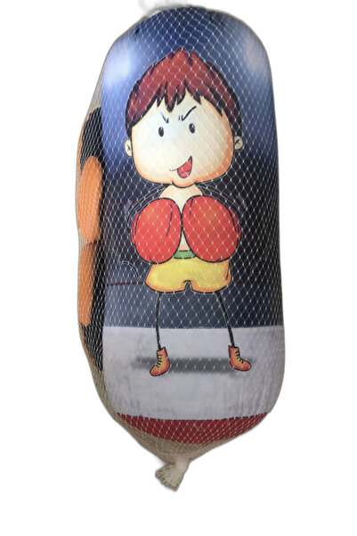 TOPROCKSTORE Çocuk Boks Torbası Eldivenli Boks Torbası 50 cm
