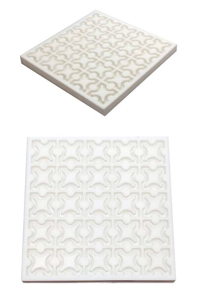 Nana Minyatür Inşaat Maketleri Için 1/12 Ölçekli Antik Tuğla Silikon Kalıp