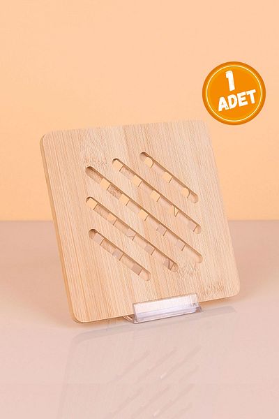 WAPPA 1 PCS Wooden Trivet Pot Pan Teapot Base 17 CM