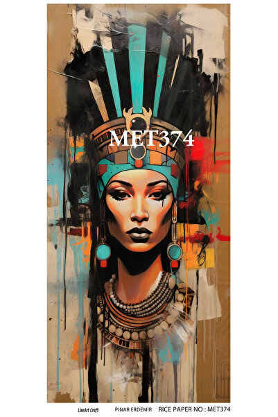 LİNEART Pirinç Dekopaj Kağıdı No:MET374- 29X42cm