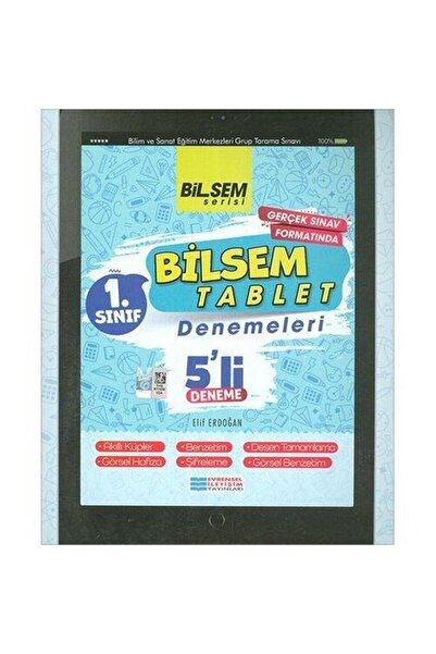 Evrensel İletişim Yayınları 1.Sınıf Bilsem Tablet 5'li Deneme