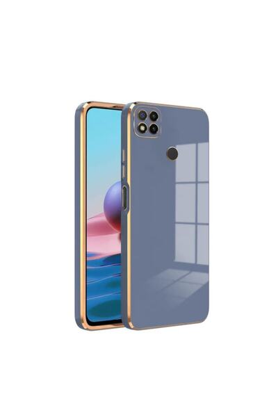 MCASERING Xiaomi Redmi 10A Uyumlu Telefon Kılıfı VOLET Silikon Kılıf Eflatun