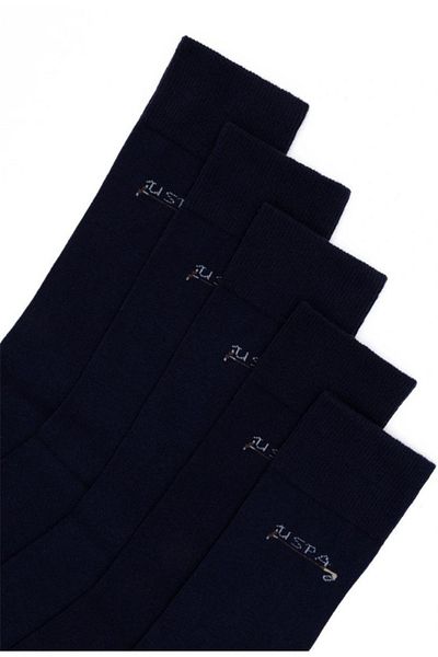 U.S. Polo Assn. Тъмносини мъжки чорапи от 5 части A081SZ013.P01.GALI3