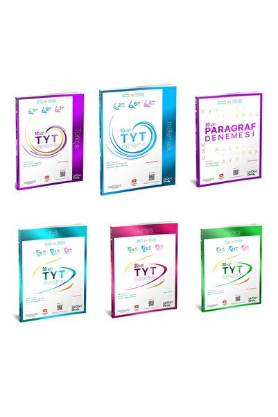 Üç Dört Beş Yayıncılık 345 YAYINLARI 2026 TYT BRANŞ DENEMELERİ SETİ (MATEMATİ...