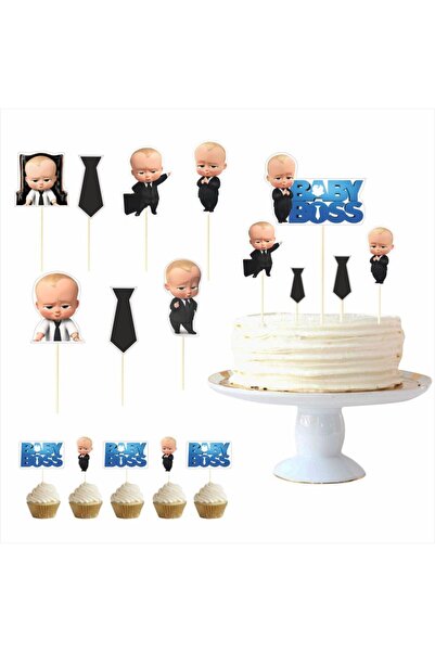 SİYAH PARTİ EVİ Patron Bebek Doğum Günü Parti Süsleri