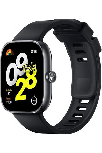 Xiaomi Redmi Watch 4 Smart Watch Black (Xiaomi Türkiye Guaranteed) with Voice Call Feature