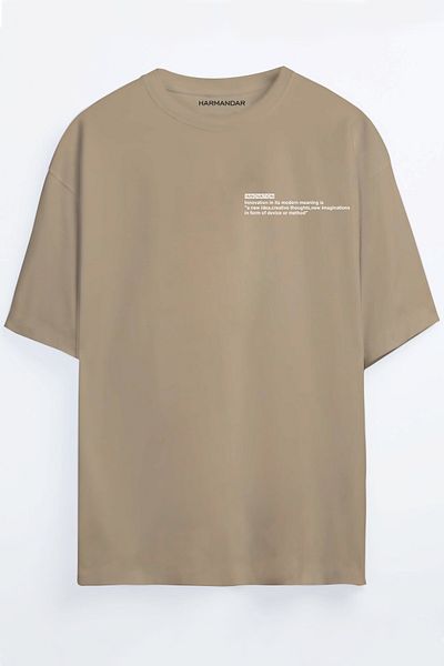 Harmandar Μπλουζάκι με τυπωμένο Unisex Oversize Innovation