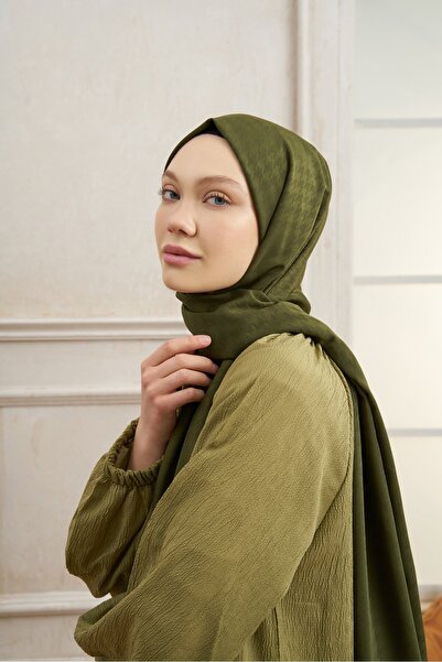 VALORSCARF Khaki Crow Pattern Shawl