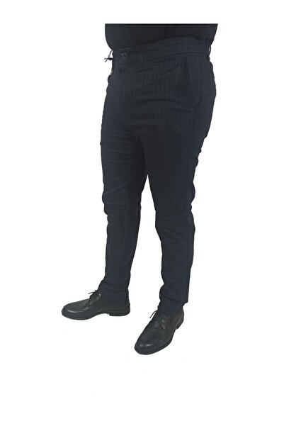 dcn giyim 1985 Slimfit Yünlü Likralı Kumaş Pantolon-201