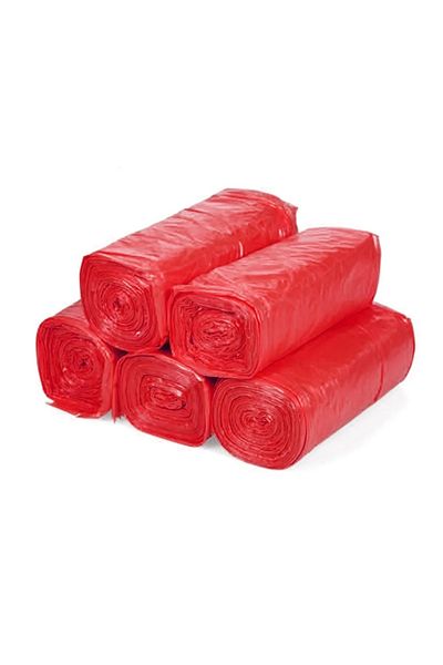 ESTİKO Drawstring And Scented Garbage Bag 55x60 Medium Size 60 Pieces Strawberry Lavender Lemon