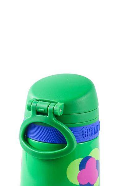 Shamobo Set of 2 Steel Thermos with Straw 350ml -6 Hours Thermal Insulation-