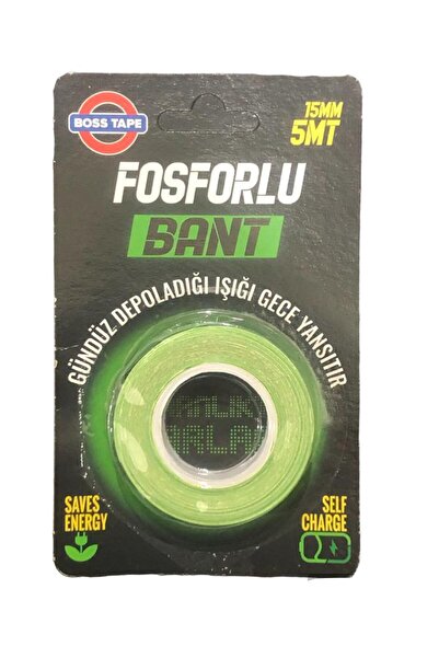 Boss Tape FOSFORLU BANT 15 MM*5 MT