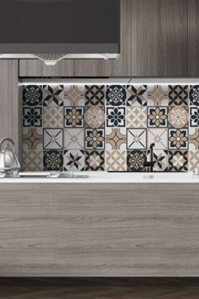 Evbuya Adhesive Foil Can Be Used with Kitchen Countertop Covering, Stovetop Covering, Detergent and Water