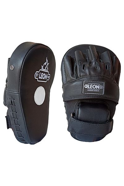 By Leon 1982 Leon Energy Genuine Leather Kick Boxing and Muay Thai Hand Porridge Black