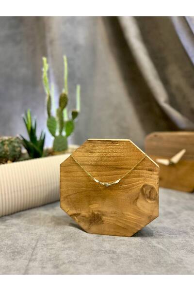 chemo samajuro Minimal Ay taşı ve Labradorit Taşlı Çelik Kadın kolye Moonstone ve Labradorite Çoker Kolye