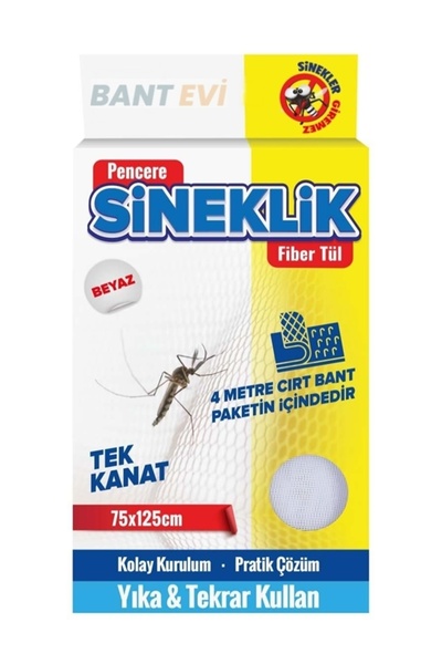 BANT EVİ Plasă adezivă pentru insecte 75x125cm Plasă pentru insecte cu o sing...