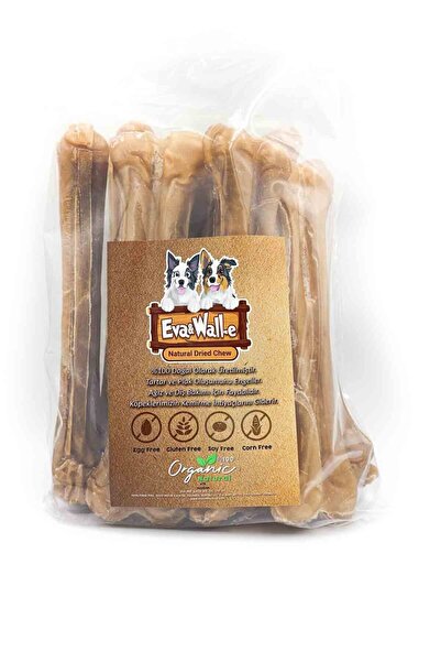 Eva & Wall-e Doğal Köpek Pres Kemiği Naturel 10'lu 21 cm Orta Irk Ve Büyük Irk Köpekler 150 gr