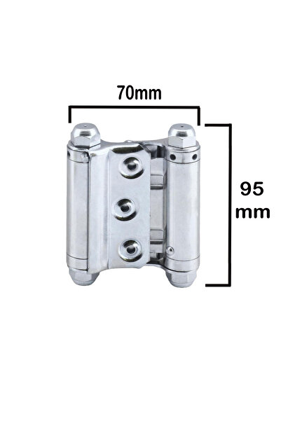 Beşel Yaylı Kapı Menteşesi Teksas Kovboy Menteşe Takımı 1çift 29 No