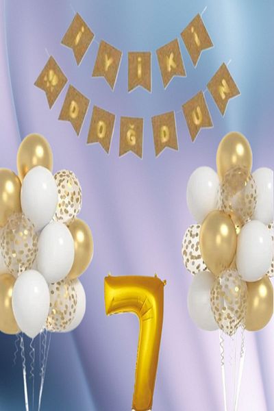 DÜVENCİ TİCARET BIRTHDAY CRAFT GOOD BORN BALLON SET