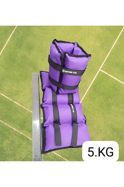 S ZEYREK 5 kg × 2 buc. Total 10 kg Set de greutăți pentru întărirea mușchilor încheieturii mâinii, piciorului, pungă de nisip