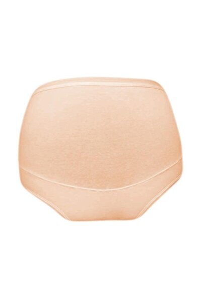 Özten قطعة واحدة من سراويل الأمومة المصنوعة من القماش بلون البشرة