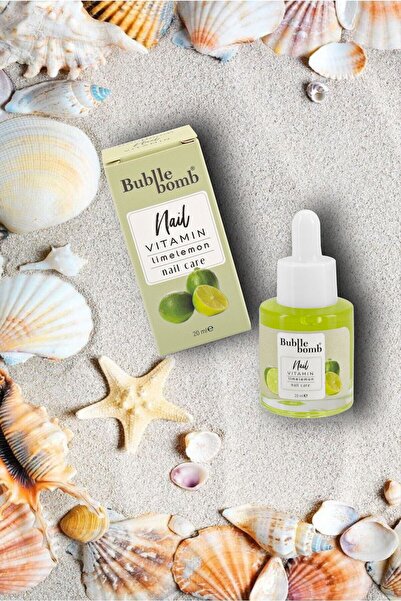 BUBBLEBOMB Tırnak Bakım Yağı 20ml Limelemon Misket Limonu Kokulu