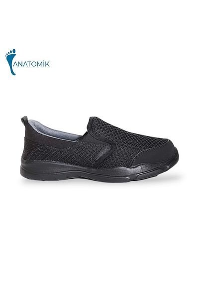 lumberjack 1822-Lıponıs Pantofi de mers pentru femei cu talpă anatomică - NKT01822-negru-37