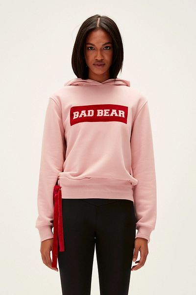 Bad Bear Flog Hoodie Blush