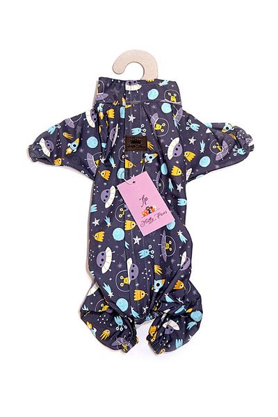 Fluffy Paws Aliens Dog Raincoat