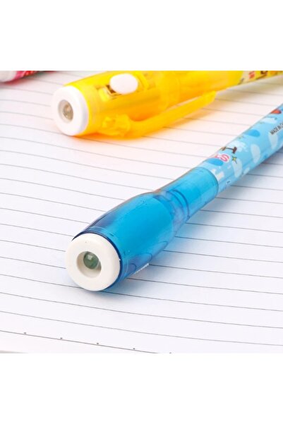 Modellino 2 Adet Işıklı Görünmez Kalem - Renk Seçenekli