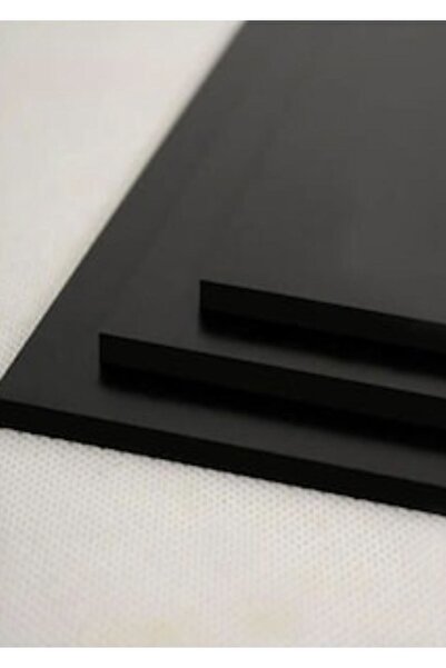 ipeksi pleksi 3 Mm Siyah Dekota (FOREX) 21 X 30 10 Adet A4 Boyutu