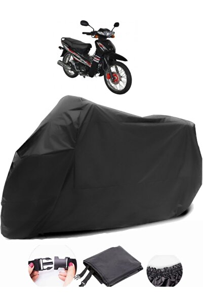 AutoZEL يوكي YK100-7 باشا أسود للدراجات النارية من القماش المشمع المقاوم للما...