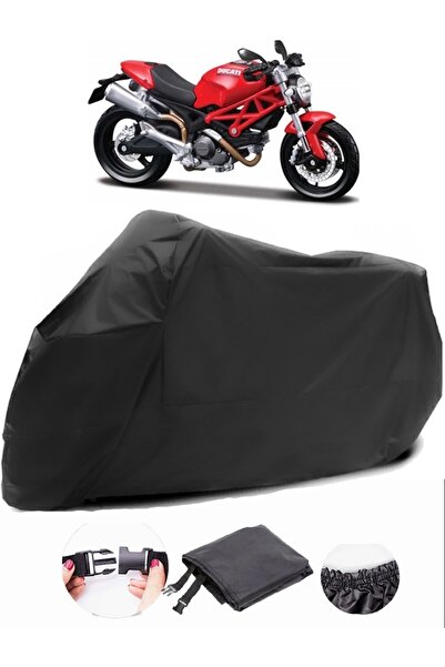 AutoZEL دوكاتي مونستر 696 متوافق مع القماش المشمع الأسود للدراجات النارية الم...