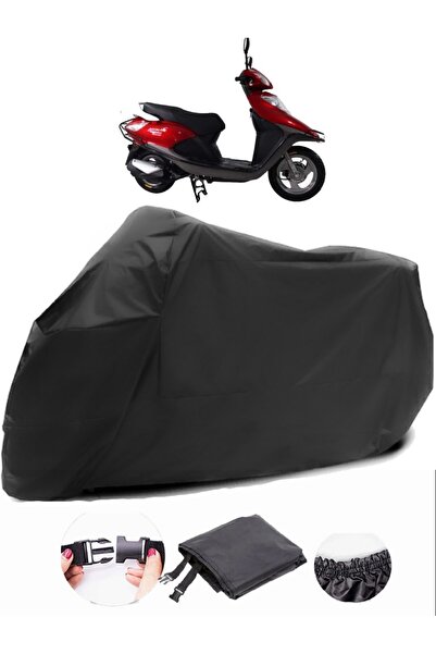 AutoZEL Arora AR 100T 2A قماش مشمع أسود خاص للدراجات النارية مقاوم للماء