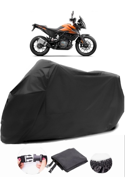 AutoZEL KTM 390 Adventure أسود للدراجات النارية من القماش المشمع المقاوم للماء