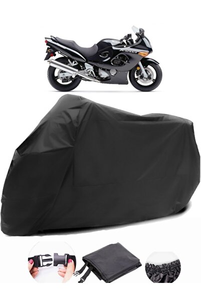 AutoZEL سوزوكي GSX 750 F قماش متين ومقاوم للماء باللون الأسود للدراجات النارية