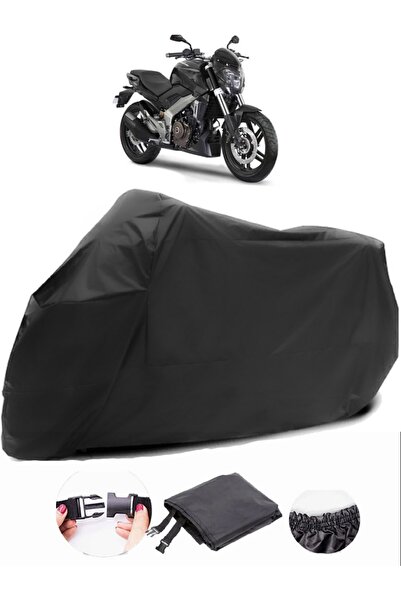 AutoZEL باجاج دومينار 400 قماش مشمع أسود للدراجات النارية مقاوم للماء