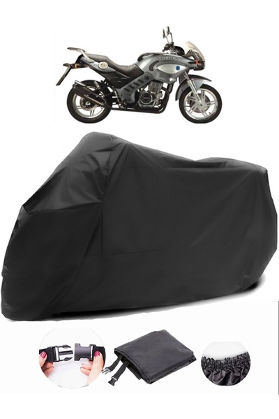 AutoZEL Arora AR 250 ZH متوافق مع القماش المشمع الأسود للدراجات النارية المقا...