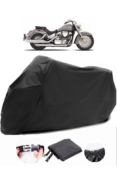 AutoZEL هوندا VTX 1300 S قماش متين ومقاوم للماء باللون الأسود للدراجات النارية