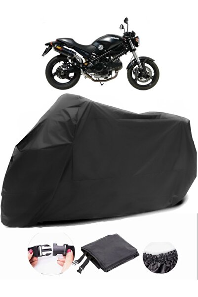 AutoZEL دوكاتي مونستر 695 قماش مشمع أسود للدراجات النارية مقاوم للماء