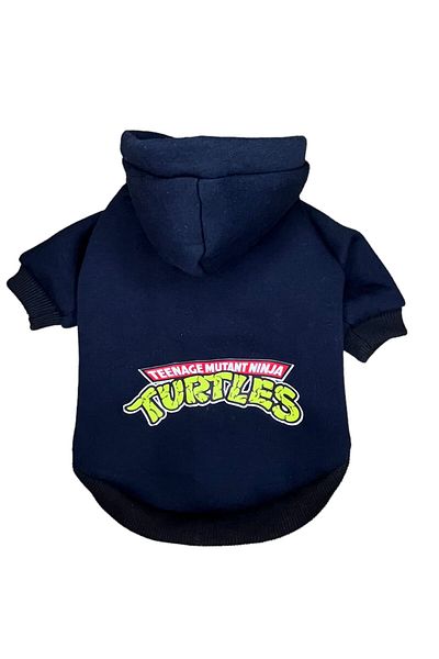 PetiliDünya Ninja Turtles sweat Hooded Sweatshirt Dog And Cat Outfit - patterned hoodie